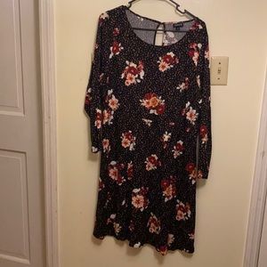 Cheetah print and flower dress